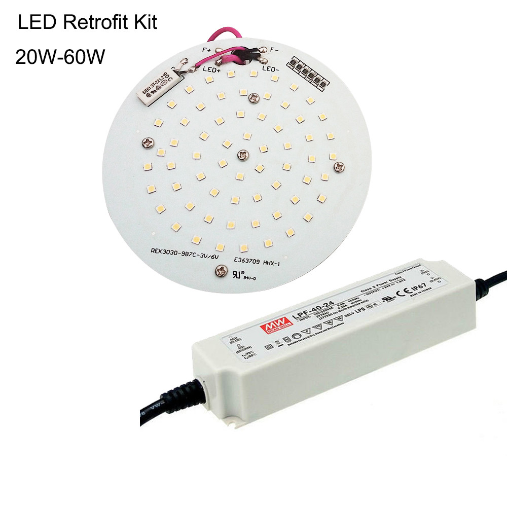DLC UL LED Commercial Street Light Retrofit Kit,led warehouse lighting fixtures 200w( USA warehouse)