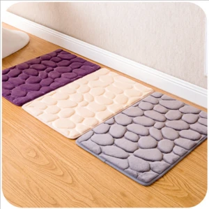Doormat Floor Mat Bedroom Anti-slip microfiber carpet / Bathroom Bedroom Anti-slip Carpet