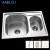 Import double bowl multifunctional kitchen sink from China