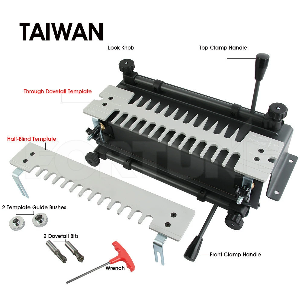 Dovetail Joinery Joint Router Jigs Machine Accessories Woodworking