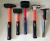 Import Drop forged steel head Safety Claw Hammer With Color Fiberglass Handle from China