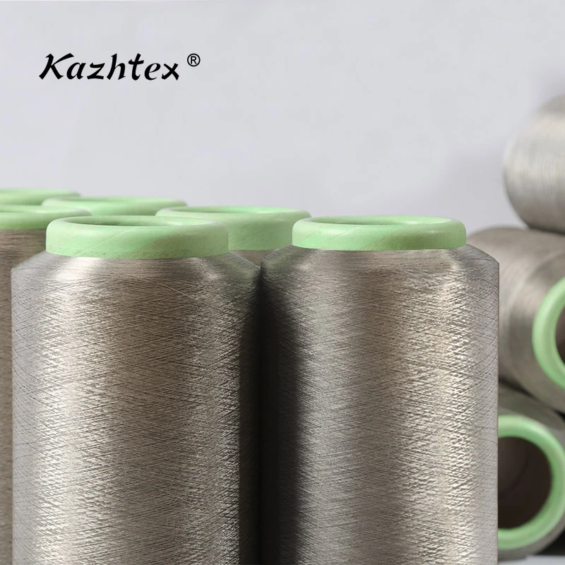 DTY 70D silver plated nylon conductive filament yarn