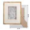 EAGLEGIFTS Customizable Multi-size Two Color Wooden Plastic Decorative Picture Photo Frame
