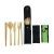 Import Eco friendly 6 pieces food safe bamboo fork and spoon set from China