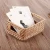 Import Eco friendly handmade small indoor storage rattan basket tray from Vietnam