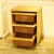Eco Friendly Material Handmade Wicker Drawer Basket For Kitchen Storage basket storage box