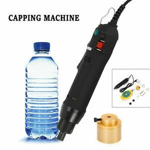 Electric Bottle Capping Machine Handheld Manual Screw Capper Sealer 80W 110V HOT.