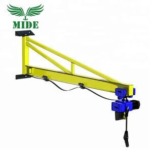 Electric Mini Crane Wall Mounted Traveling Jib Crane 5t For Sale