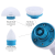 Import Electric Spin Scrubber with Rechargeable Battery, Shower Scrubber with 3 Replaceable Cleaning Brush Heads for toilet Tub from China