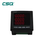 Electrical frequency meter digital panel meter 3 phase LED Display AC 220V generator analog panel meter manufacturer