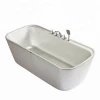 Elegant freestanding whirlpool tub Solid Surface Bathtub With Acrylic