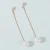 Import Elegant Long Style Pearl Earrings Jewelry High Quality Pearl Drop Earrings from China