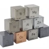 Element Periodic Table 25.4mm Cube Magnesium Mg Sputtering Target Customized Size
