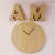 Import En71 ASTM Standard Cheap High Quality Wooden Wall Clock from China
