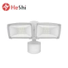 Energy conservation Solar Panel led security light  blinking head with motion sensor with camera