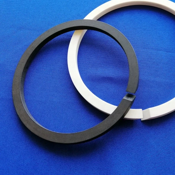 Engineering plastic PTFE dynamic piston seal backup ring high pressure seal ring
