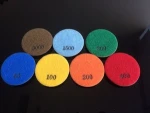 Epoxy granite concrete tools floor polishing pads