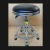 Import ESD lab stool PU leather ESD chair height adjustable laboratory workshop furniture from China