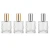 Import Essential Oil Cheap Square Oil Glass Roll On Perfume Bottle 10ml With Stainless Steel Balls from China
