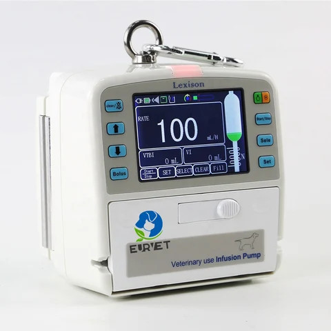 EUR VET Veterinary Medical Equipment High Precision Laboratory Infusion Pump With Liquid Heat Function