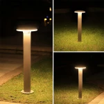 Euro Style Aluminum Black SMD Waterproof IP65 12W LED Path Bollard Garden Lamp