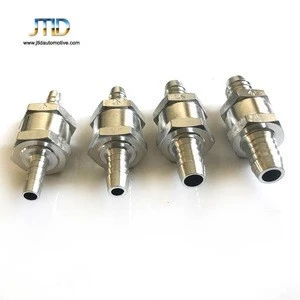 exhaust system One Way 6 8 10 12mm 4 Size Valves Aluminium Alloy Fuel Non Return Check Valve One Way Fit Carburettor