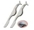 Import Eyelashes tools Customized logo available Stainless Steel Eyelash Tweezers and eyelash applicator from China