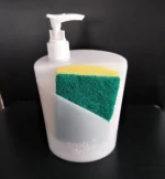 Factory Cheap Plastic PP Lotion Liquid Soap Hand Pump Dispenser With Cleaning Spongia
