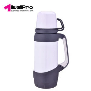 Factory direct custom wholesale stainless steel vacuum flask outdoor travel insulation pot large capacity car water cup