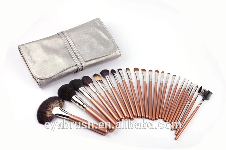 Factory Direct Sale Own Brand Professional Eye Shadow Blush Makeup Brush With Makeup Bag Set