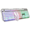 Factory direct sales of ergonomic USB luminous gaming keyboard and mouse