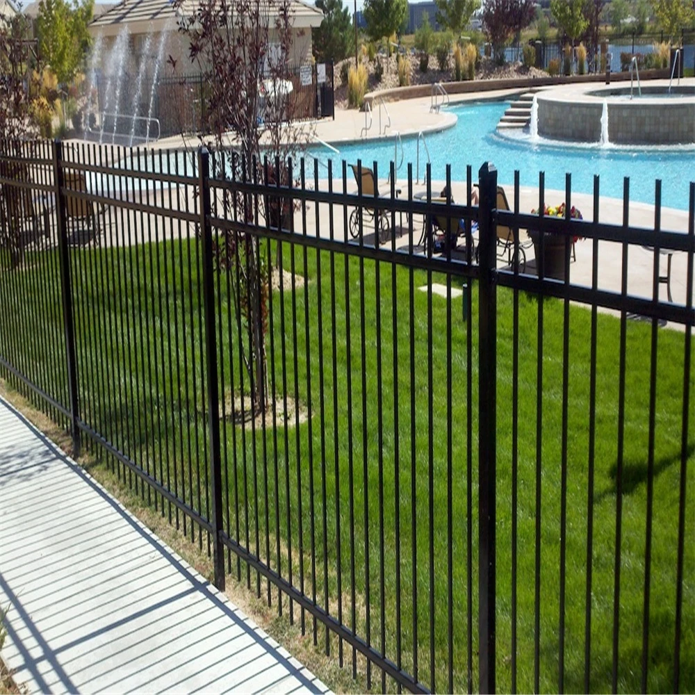 Factory Directly Custom Easy Install Private Aluminum sports fence