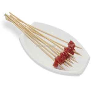 factory directly offer kebab bags bamboo wooden 500 skewer sticks 6&quot; for food