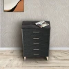 Factory directly supply livingroom 5 layers fabric storage chest of drawers