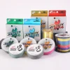 Factory New Product Not Colorfast Colorful Fishing Line Good Quality 150 300m Pe Braid Fishing Line 8 Strands