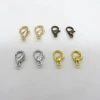 Factory price high quality silver gold black zinc alloy lobster clasp in different colors