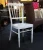 Import Factory simple style hot selling hotel white chairs poland from China