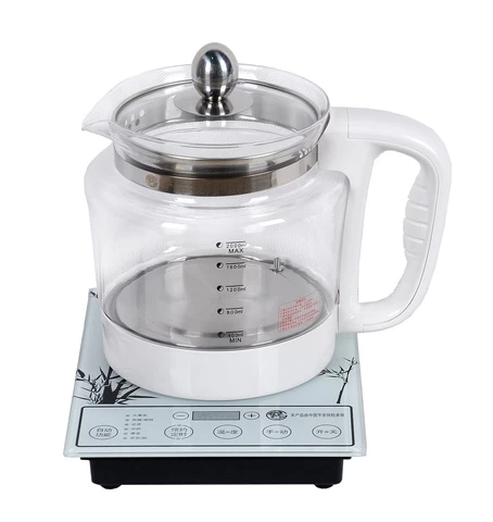 Factory supply high quality pyrex clear glass electric water kettle