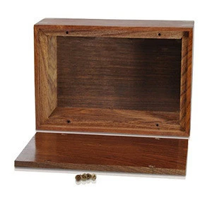 Factory Wholesale Custom Wooden Pet Funeral Urn Boxe Pet Urn Wood