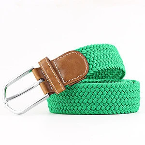 Factory wholesale man elastic knitted belt wholesale in stock