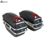 Factory Wholesale Motorcycle Luggage  Case Side Luggage Motorcycle side box hanging box ABS  Material  Motorcycle Side Tool Box