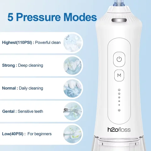Factory Wholesale portable water flosser oral irrigator Rechargeable Electric Travel Water Jet Water Flosser