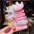 Import Fall winter kids children Hair Pin Hair Clips Barrette Wholesale Girls fluffy fuzzy furry cartoon anime Hairgrip sets from China