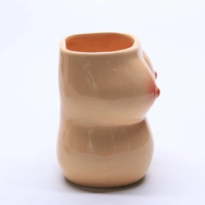 Fashion Ceramic Sexy Breast Mug Lovers Drinkware