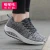 Import Fashion knitting mesh upper summer sport shoes and sneakers for women from China