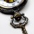 Import Fashion Quartz Bronze Skull Hollow Skeleton Vintage Clock men Necklace Chain Pendant Fob pocket Watch from China