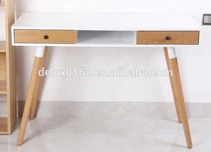 Fashion Style Office Desk with White drawers