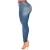 Import Fashion Women Denim Ripped High Waist Skinny Jeans from China
