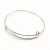 Import Fashion Women Men Silver Gold Wiring Bangle Charm Bracelet Expandable Adjustable Bracelet Bangles Jewelry from China