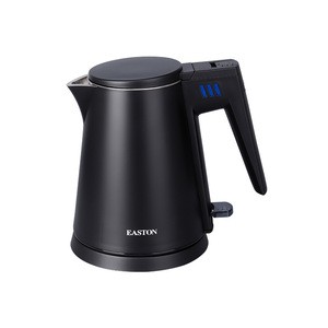 Fashionable Design Seamless Inner Double Layer Hotel Small Electric Water Kettle Plastic+SS Kettle